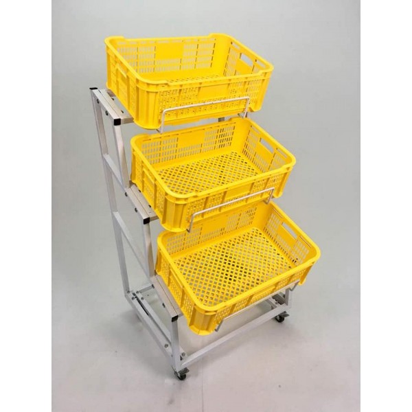 VEGETABLE RACK with 3 BASKET